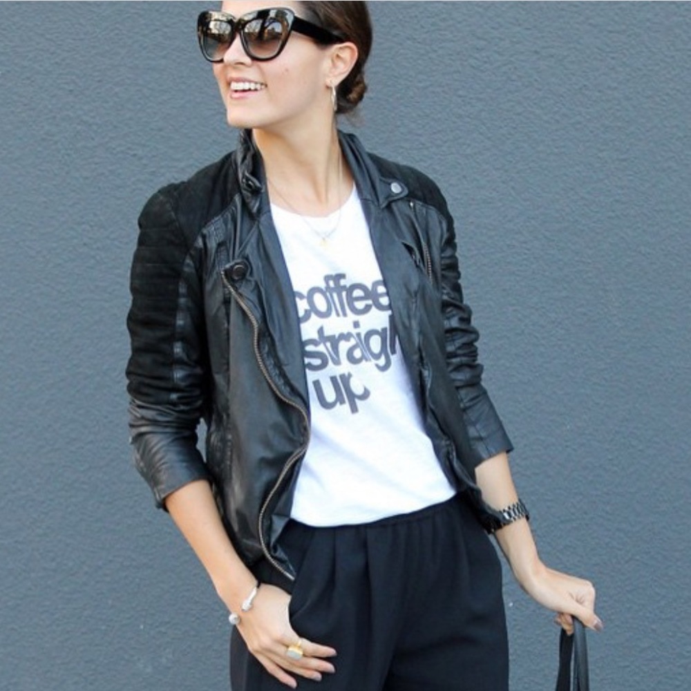 Leather and Suede Muubaa Jacket